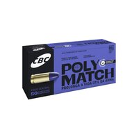 Munição CBC Calibre .38 SPL LPC 158gr Polymatch Caixa 50un