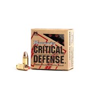 Munição Hornady Calibre 9mm Luger FTX 115gr Critical Defense Caixa 25un