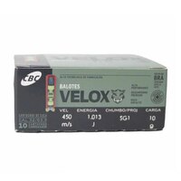 Cartucho CBC 32 GA Câmara 63,5,mm Knock Velox SG1 10g Caixa 30un