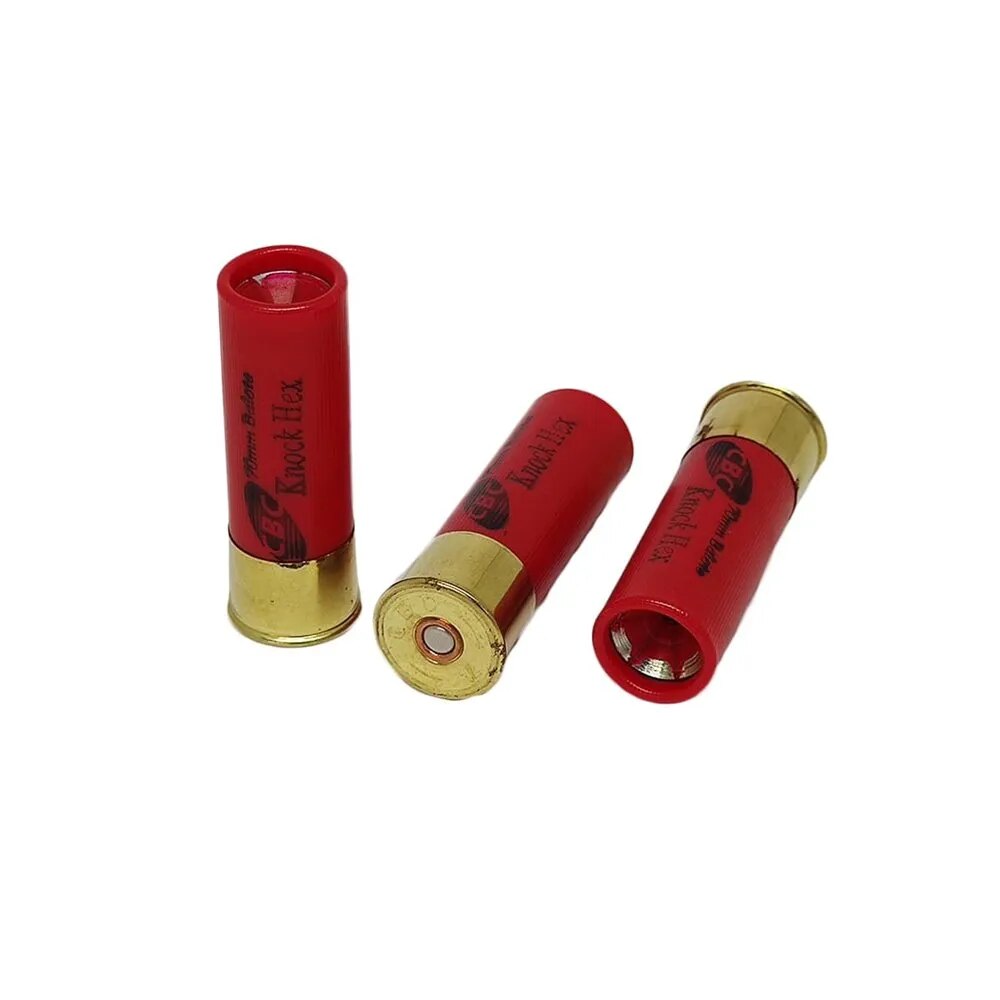 Cartucho CBC 12 GA Câmara 70mm Knock Hex Balote 32g Caixa 10un — foto 2 de 2