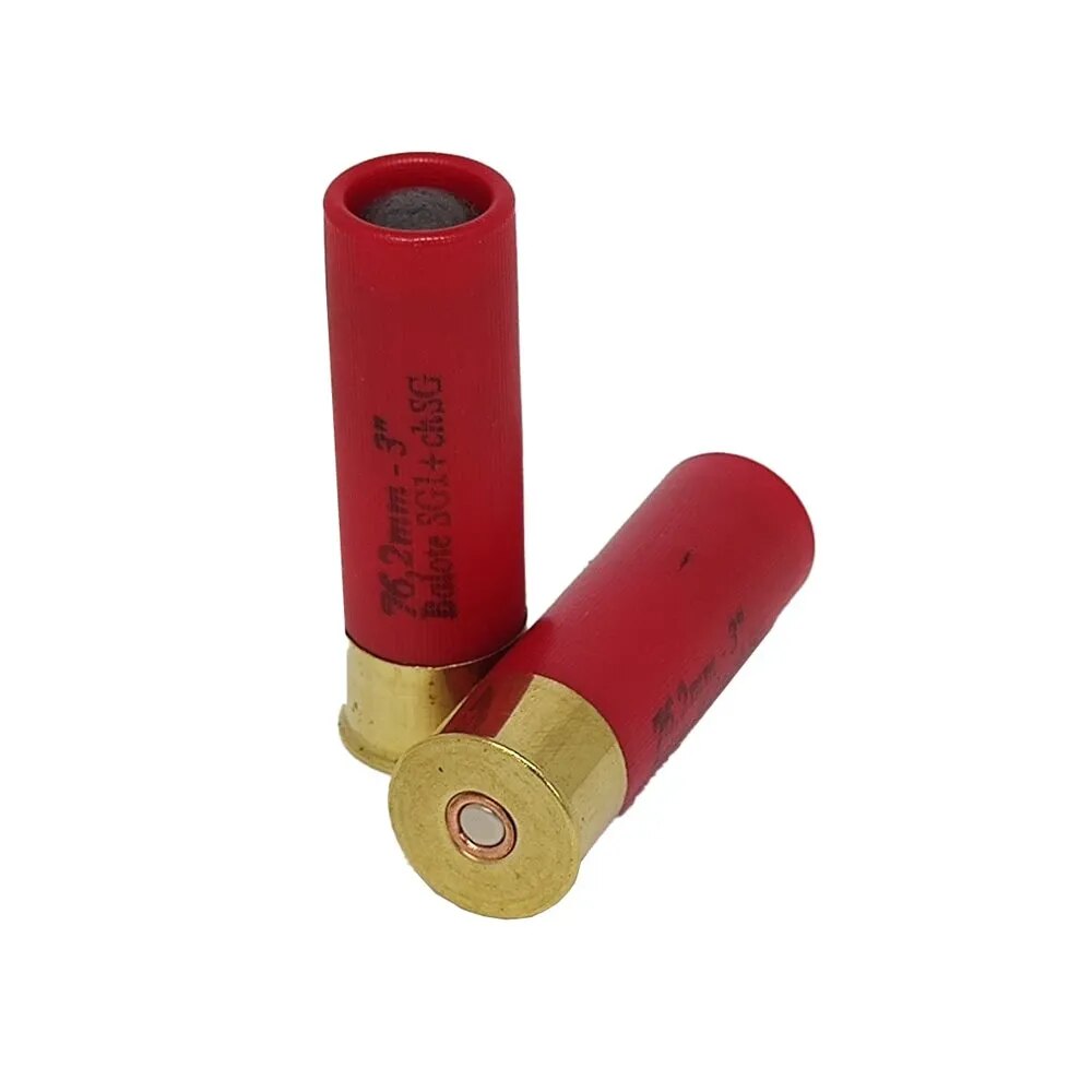 Cartucho CBC 12 GA Câmara 76,2mm Knock Velox M3 Plus Chumbo SG1 + SG 50g Caixa 25un — foto 3 de 3